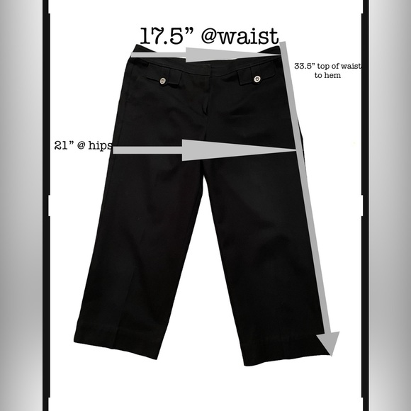 St. John Sport Black Pants size 12 preloved. - Picture 3 of 7